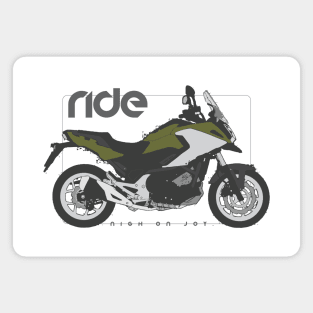 Ride nc750x green Magnet